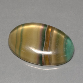 Fluorita multicolorido natural 60,11ct, transparente, transparente/translúcido