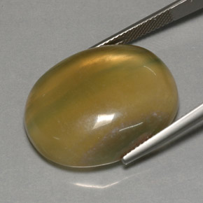 Fluorita multicolorido natural 42,84ct, transparente, transparente/translúcido