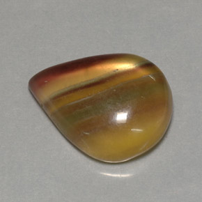 Fluorita multicolorido natural 23,37ct, transparente, transparente/translúcido