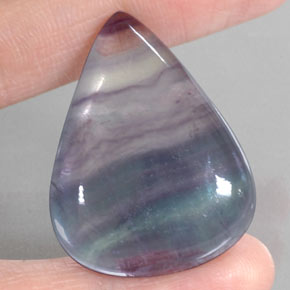 Fluorita multicolorido natural 58,44ct, transparente, transparente/translúcido