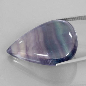 Fluorita multicolorido natural 58,44ct, transparente, transparente/translúcido