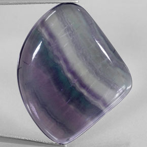 Fluorita multicolorido natural 31,33ct, forma extravagante, transparente