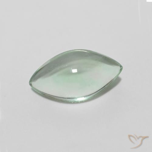 Fluorita Hortelã clara Natural 2.78ct, Marquesa, Transparente