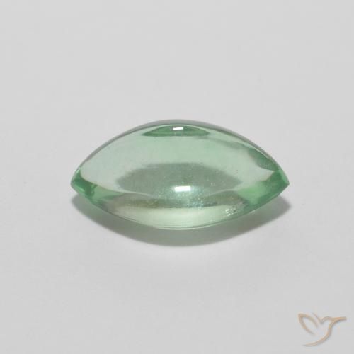 Fluorita Hortelã clara Natural 2.78ct, Marquesa, Transparente