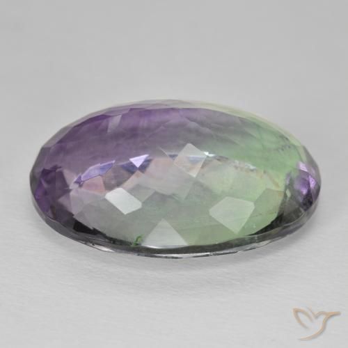 Fluorita Multicolorido Natural 30.11ct, oval, SI