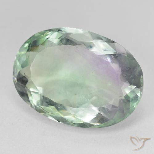 Fluorita Multicolorido Natural 28.28ct, oval, SI