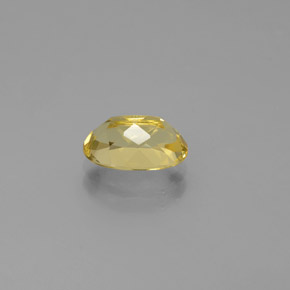 Berilo dourado amarelo natural 1,45ct, corte oval, VVS