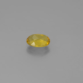 Berilo Dourado Amarelo Natural 0.72ct, Corte Oval, VS-SI