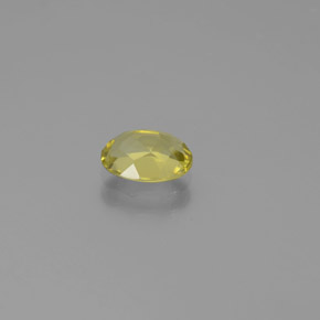 Berilo dourado amarelo natural 0,74ct, corte oval, VS