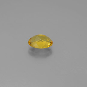 Berilo dourado amarelo natural 0,66ct, corte oval, VVS-VS