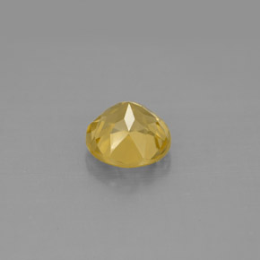 Berilo dourado amarelo natural 0,98ct, corte redondo, VS