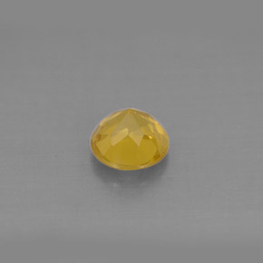Berilo dourado amarelo natural 0,81ct, corte redondo, VS