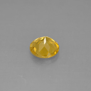 Berilo dourado amarelo natural 0,85ct, corte redondo, VS