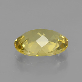 Berilo Dourado Amarelo Natural 1.33ct, Corte Oval, VVS