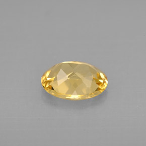 Berilo dourado amarelo natural 1,55ct, corte oval, VVS-VS