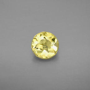 Berilo dourado amarelo natural 0,78ct, corte redondo, VVS-VS