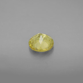 Berilo dourado amarelo natural 0,78ct, corte redondo, VVS-VS