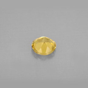 Berilo dourado amarelo natural 0,73ct, corte redondo, VS