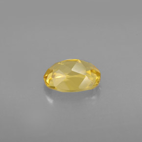 Berilo dourado amarelo natural 1,11ct, corte oval, VS