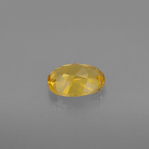 Berilo dourado amarelo natural 1,08ct, corte oval, VS
