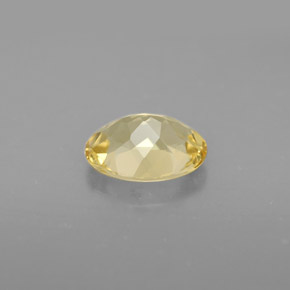 Berilo dourado amarelo natural 0,99ct, corte oval, VVS