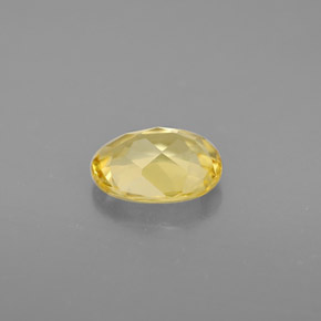 Berilo Dourado Amarelo Natural 0.97ct, Corte Oval, VVS-VS