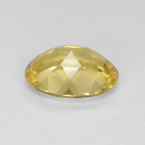 Berilo Dourado Amarelo Dourado Claro Natural 1.49ct, Corte Oval, VS