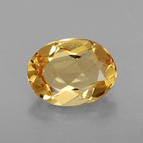 Berilo dourado amarelo natural 0,99ct, corte oval, VVS-VS