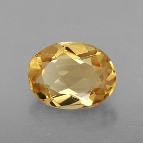 Berilo dourado amarelo natural 0,99ct, corte oval, VVS-VS