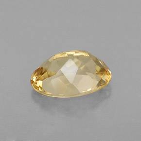 Berilo Dourado Amarelo Natural 1.08ct, Corte Oval, VVS-VS