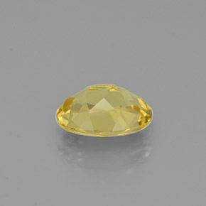 Berilo Dourado Amarelo Natural 0.94ct, Corte Oval, VVS