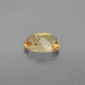 Berilo dourado amarelo natural 2,23ct, corte oval, VVS