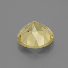 Berilo dourado amarelo natural 2,57ct, corte redondo, VVS-VS