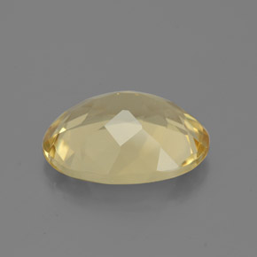 Berilo dourado amarelo natural 2,95ct, corte oval, VVS-VS