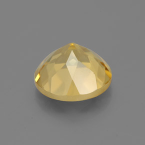 Berilo dourado amarelo natural 2,70ct, corte redondo, VS