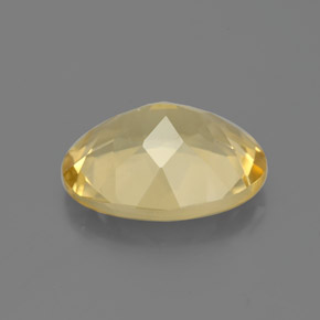 Berilo dourado amarelo natural 2,86ct, corte oval, VS