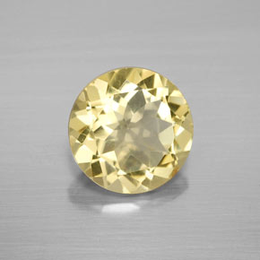 Berilo Dourado Amarelo Natural 2.43ct, Corte Redondo, VS