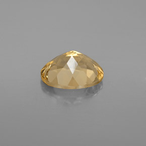 Berilo dourado amarelo natural 2,37ct, corte oval, VS