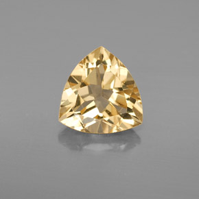 Berilo dourado amarelo natural 2,79ct, trillion, VVS-VS