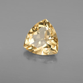 Berilo dourado amarelo natural 2,79ct, trillion, VVS-VS