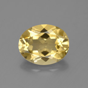 Berilo Dourado Amarelo Natural 2.39ct, Corte Oval, VS