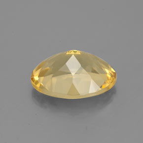 Berilo dourado amarelo natural 2,16ct, corte oval, VS