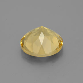 Berilo dourado amarelo natural 2,23ct, corte redondo, VS