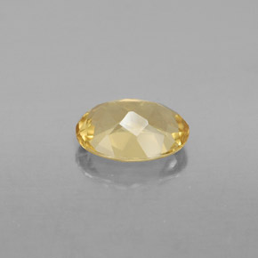 Berilo dourado amarelo natural 1,16ct, corte oval, VS