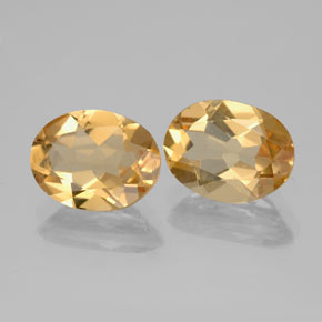 Pedras preciosas de berilo dourado dourado natural de 3,08 ct, corte oval, VS