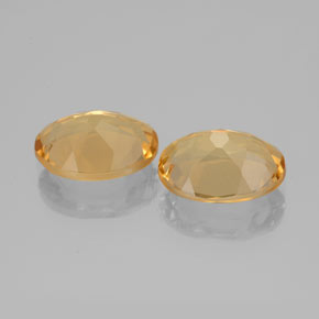 Pedras preciosas de berilo dourado dourado natural de 3,08 ct, corte oval, VS