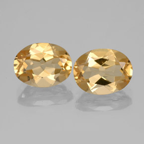 Pedras preciosas de berilo dourado amarelo natural de  ct, corte oval, VVS-VS