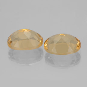 Pedras preciosas de berilo dourado amarelo natural de  ct, corte oval, VVS-VS