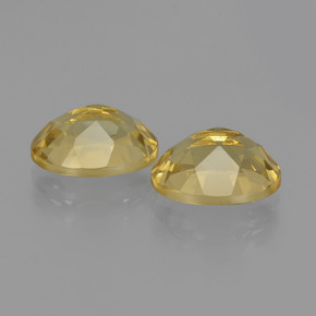 Pedras preciosas de Berilo Dourado Amarelo Dourado Claro natural de 3.67 ct, Corte Oval, VS