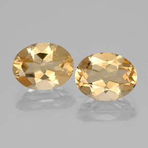Pedras preciosas de berilo dourado amarelo natural de  ct, corte oval, VVS-VS